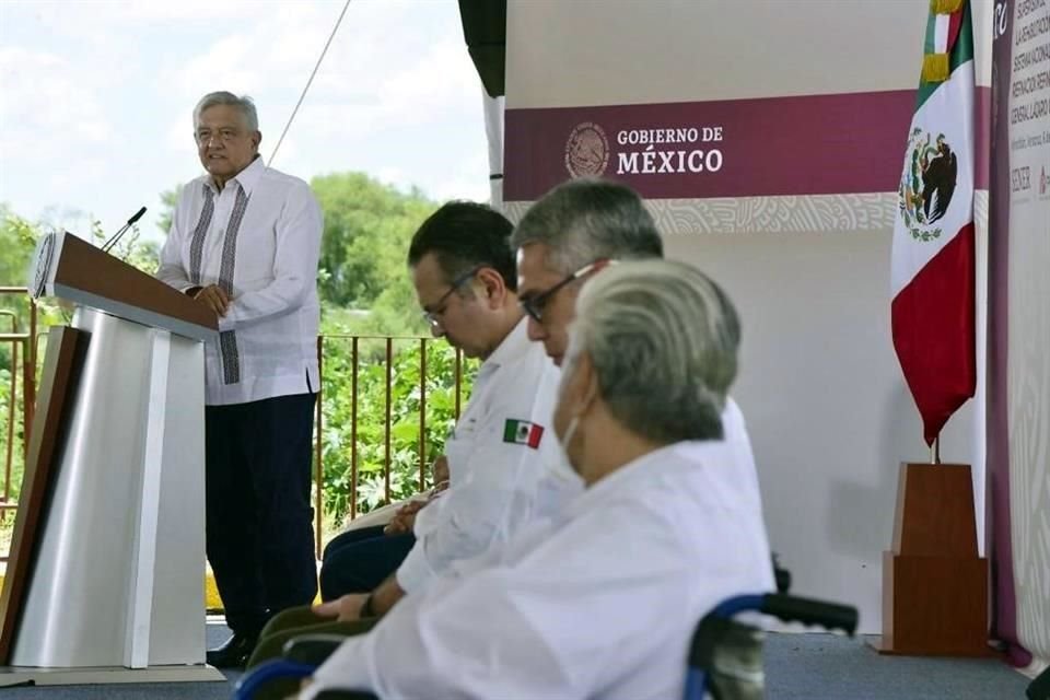 AMLO lleva a cabo este sábado su sexto día de actividades de su gira por el sureste mexicano durante la pandemia del Covid-19.