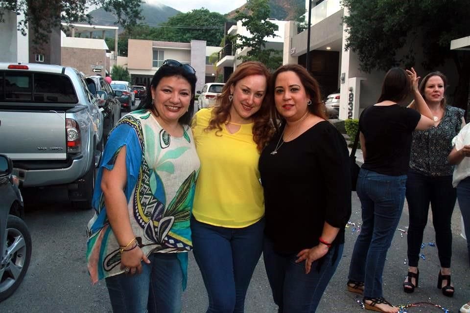 Adriana Sierra, Narce Lozano y Eloísa Álvarez