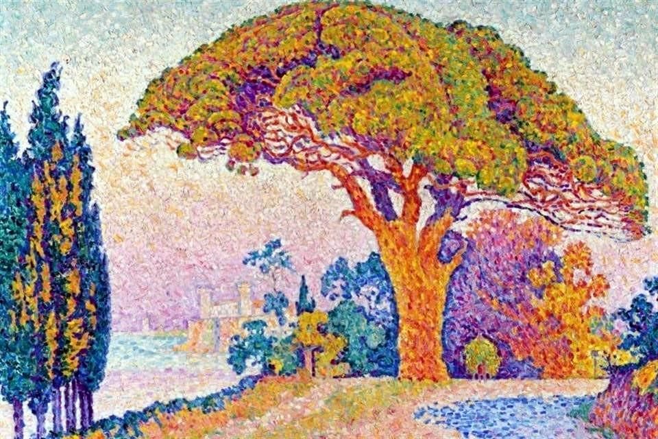 'Le pin de Bertaud' (1899-1990) de Paul Signac.<br>Dls. 4 millones a 6 millones