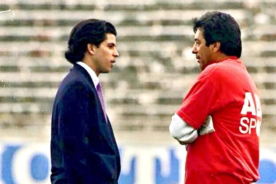 Jorge Lankenau Martínez, quien fuera<br>presidente de Rayados después de su padre,<br>conTomás Boy, entrenador de Monterrey<br>de julio de 1997 a abril de 1998.