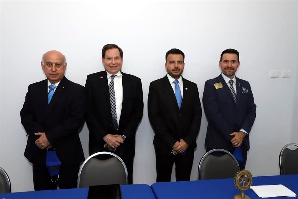 Abbas Rahim Zadeh, Víctor Manuel Sandoval, Manuel Lara y Patricio Flores Aguirre