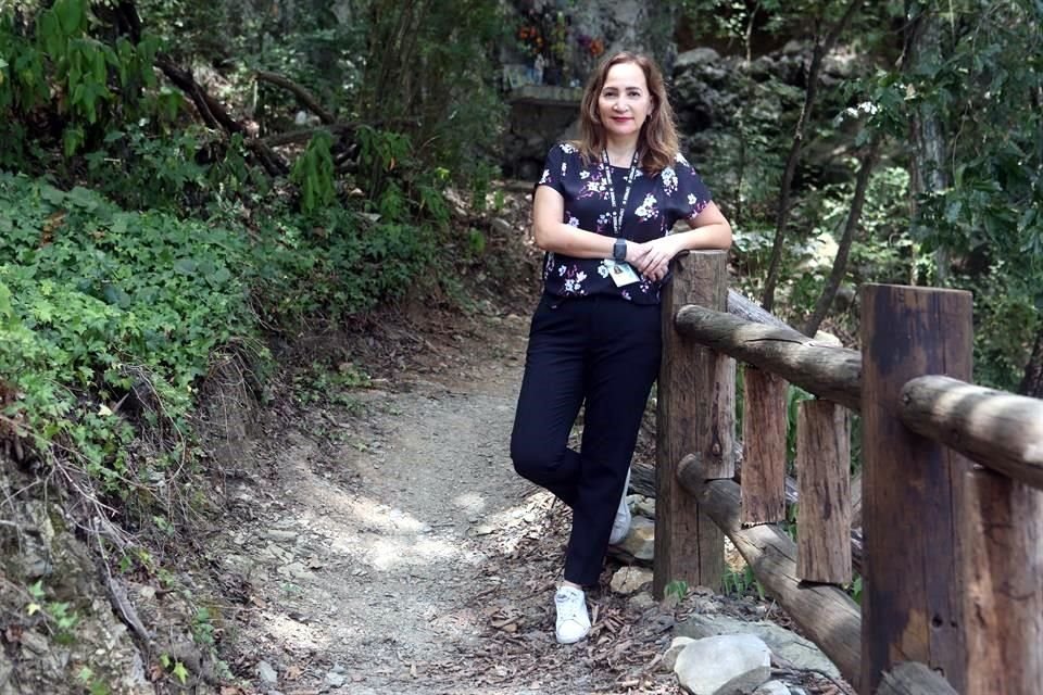 Lorena Vázquez, directora del Parque Chipinque
