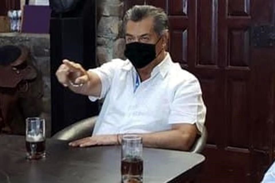 El Gobernador Jaime Rodríguez.