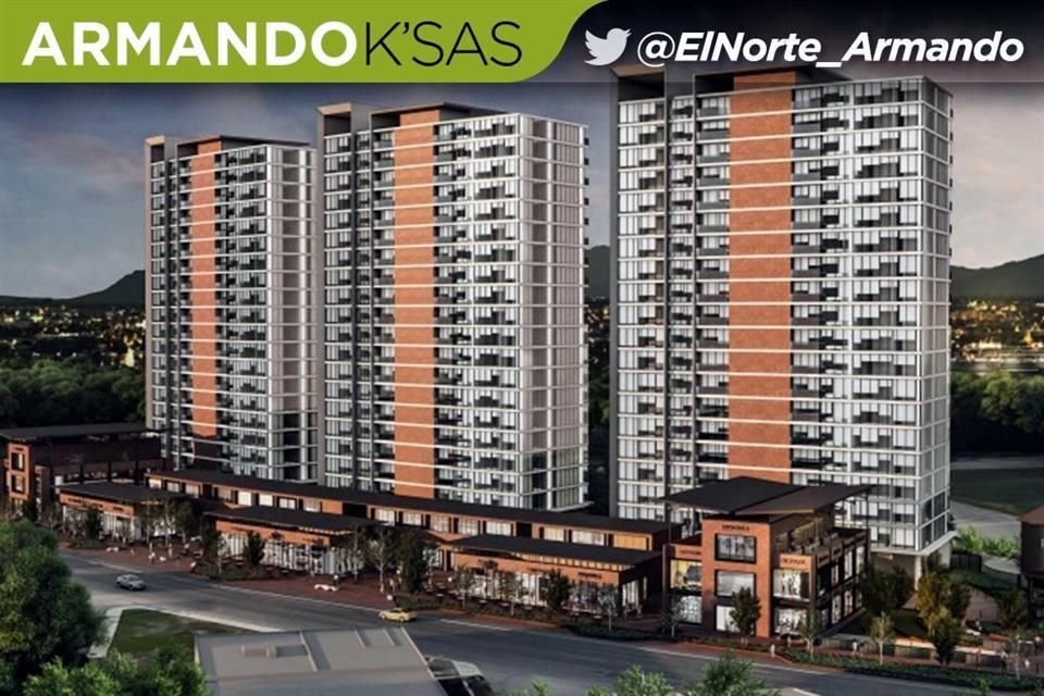 En San Nicolás está por arrancarse la segunda torre de departamentos de un complejo de uso mixto de más de 360 viviendas.