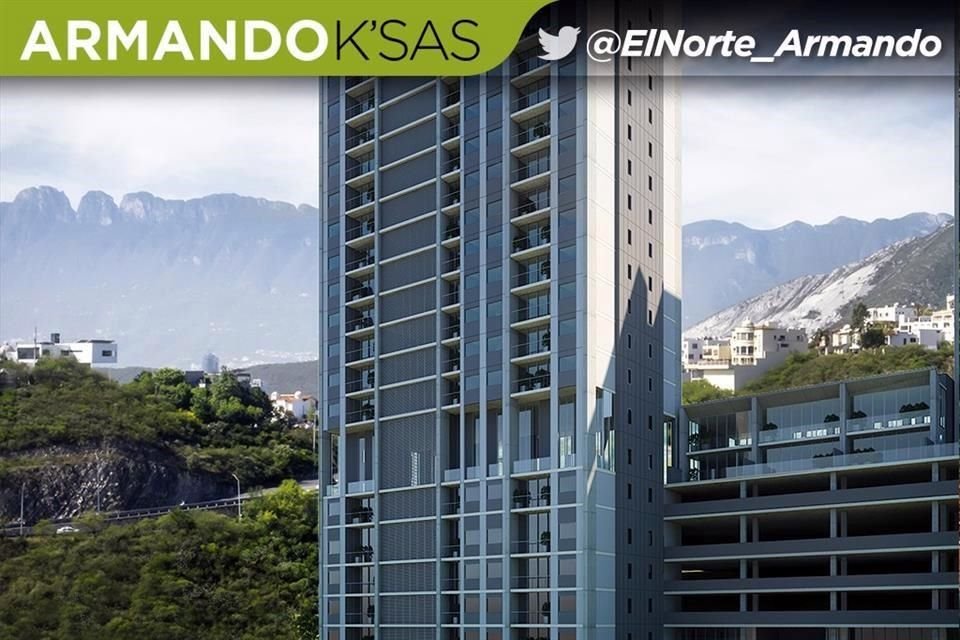 Por la Colonia Dinastía, en Monterrey, se prepara la construcción de una nueva torre con 134 viviendas.