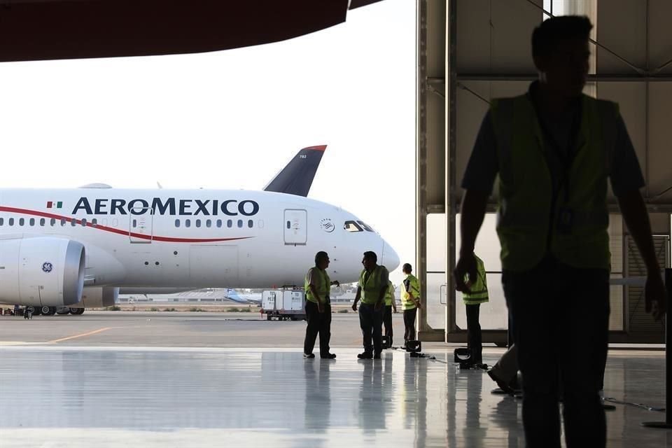 Aeroméxico informó el 8 de septiembre a una corte federal de Nueva York que logró un acuerdo con la empresa World Fuel Services (WFS).