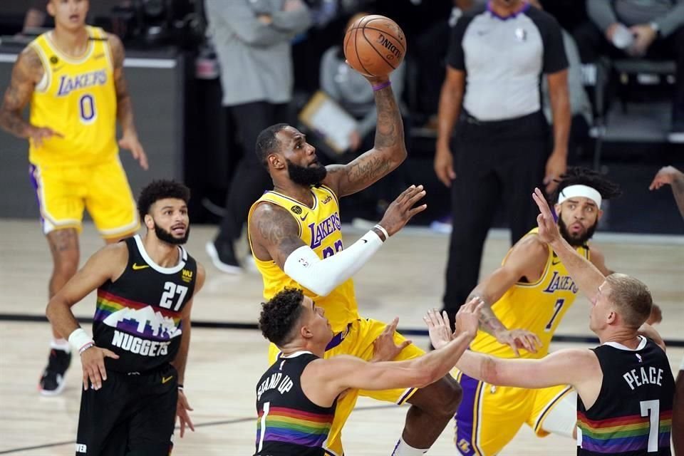 Los Lakers están a una victoria de regresar a las Finales de la NBA.