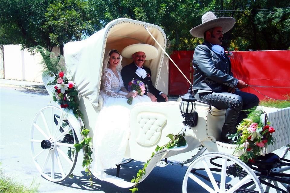 Marcela Fernández Villanueva y Homero Fernández Treviño