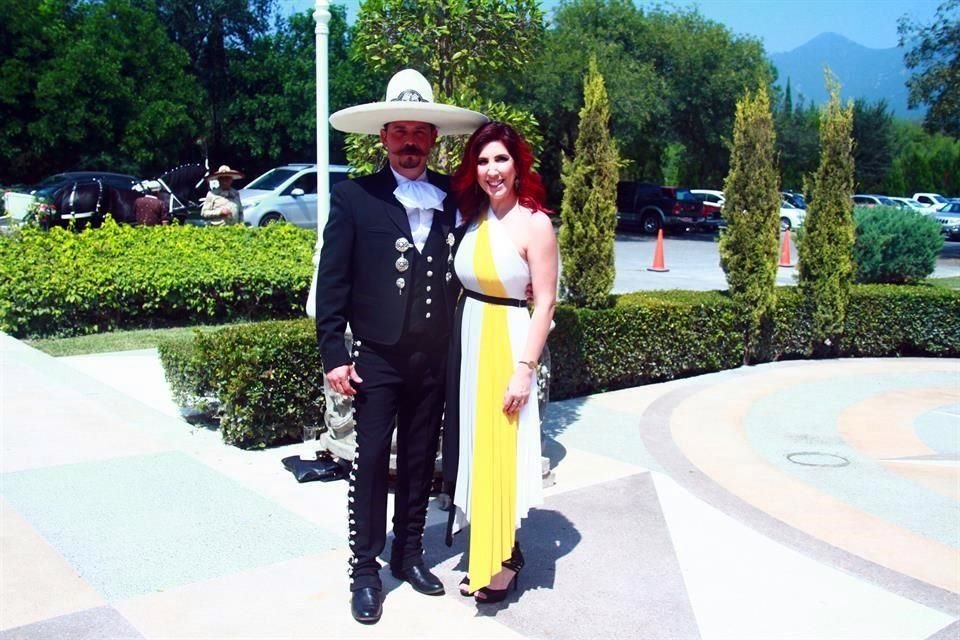 Américo García Pope y Gabriela Maldonado