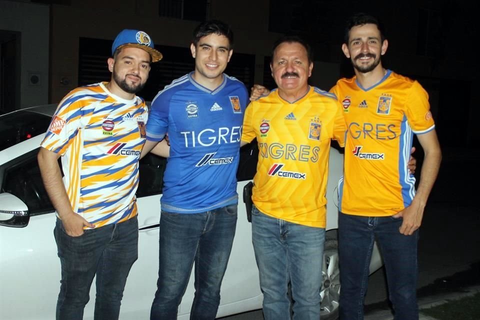 Gerardo González, León González, Gerardo González y Mario Valle