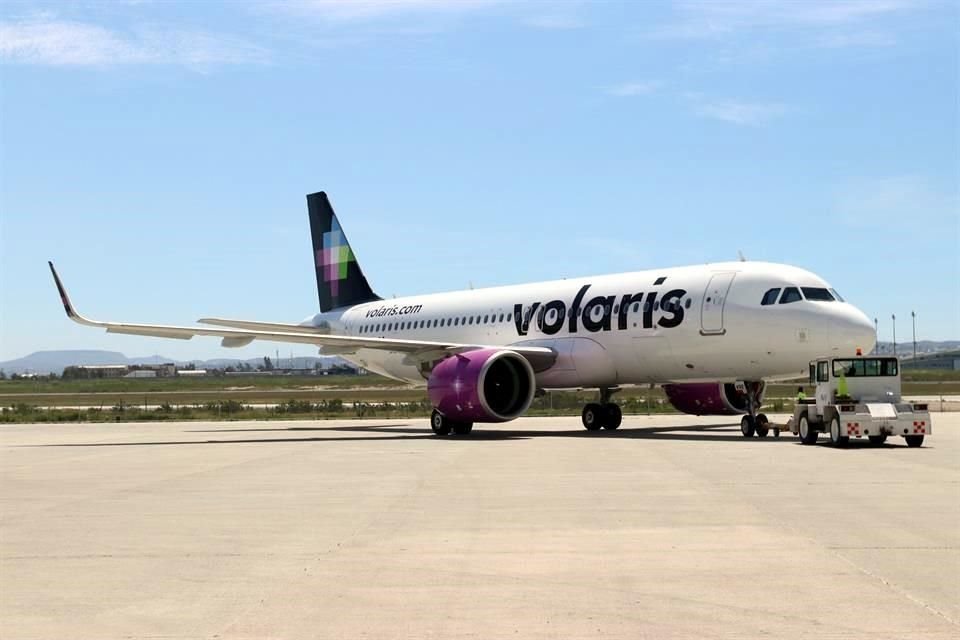 Actualmente, Volaris opera al 113 por ciento de la capacidad comparado con 2019.