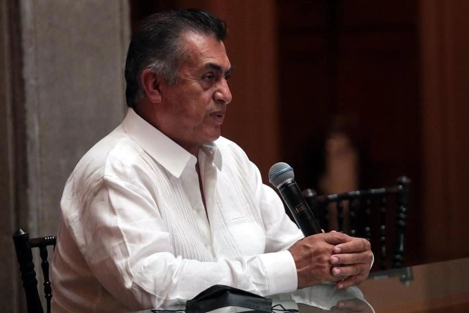 Jaime Rodríguez, Gobernador de Nuevo León, descartó algún aumento en el presupuesto de la CEE.
