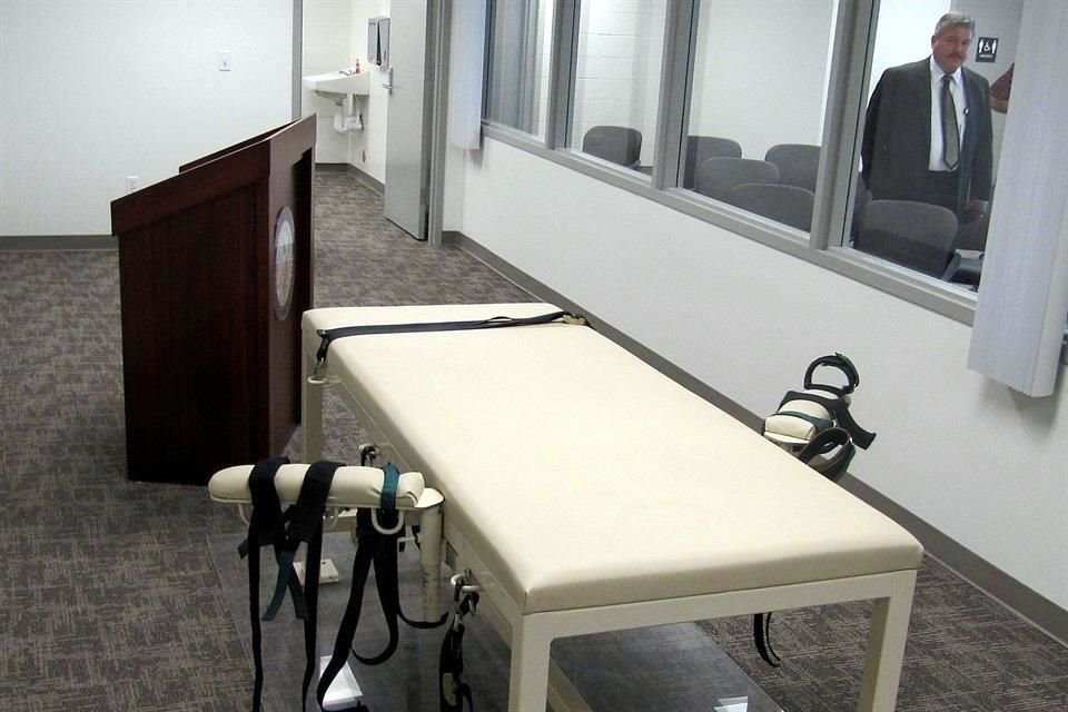 Foto de archivo de una cámara de ejecución  en la prisión de Máxima Seguridad de Idaho.