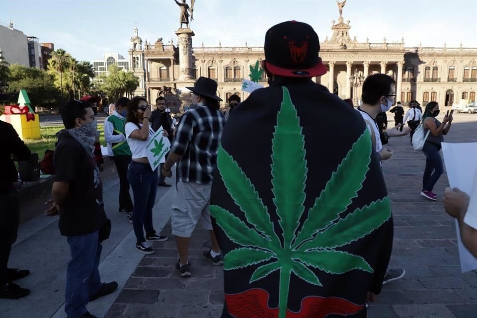 Asimismo, indicaron que no es suficiente la Ley Federal para la Regulación del Cannabis aprobada por el Senado, donde se contempla el uso lúdico de la mariguana en todo el País.