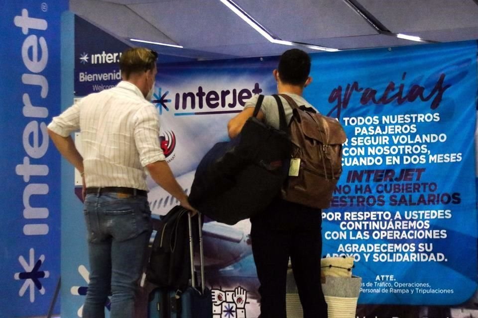 El sindicato que representa a empleados de Interjet prevé iniciar la huelga el 8 de enero de 2021.