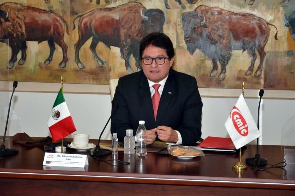 Eduardo Ramírez, presidente de la Cámara Mexicana de la Industria de la Construcción (CMIC).