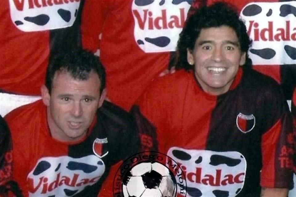 Sergio Verdirame y Maradona