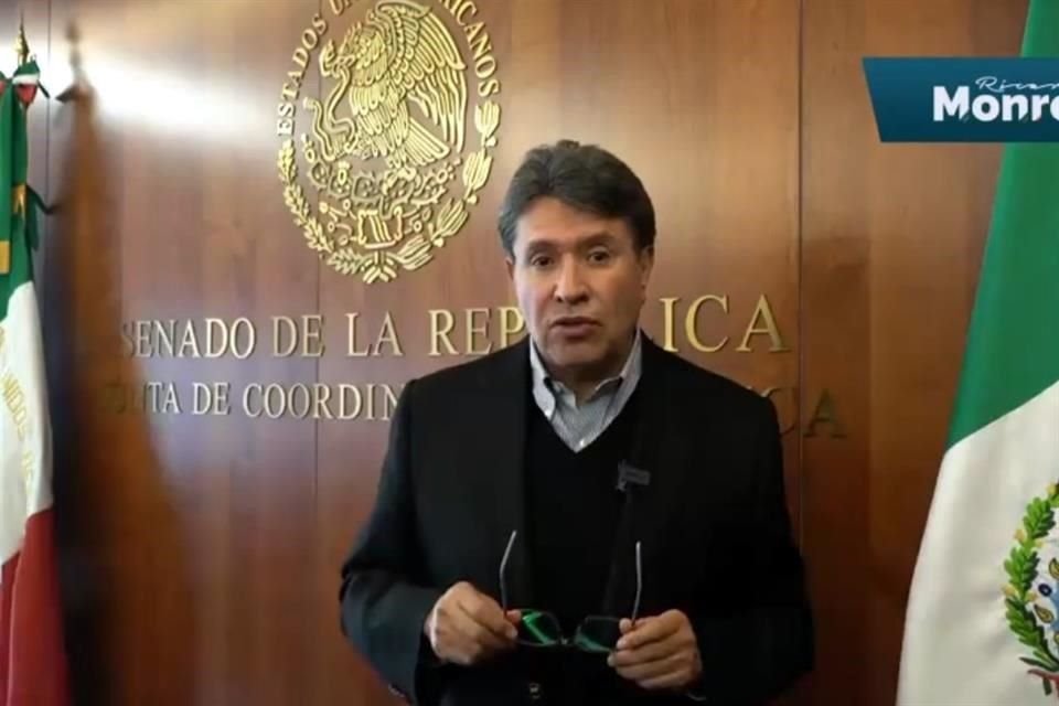 Ricardo Monreal afirmó que la agenda programada será analizada en el periodo ordinario, que inicia el 1 de febrero.