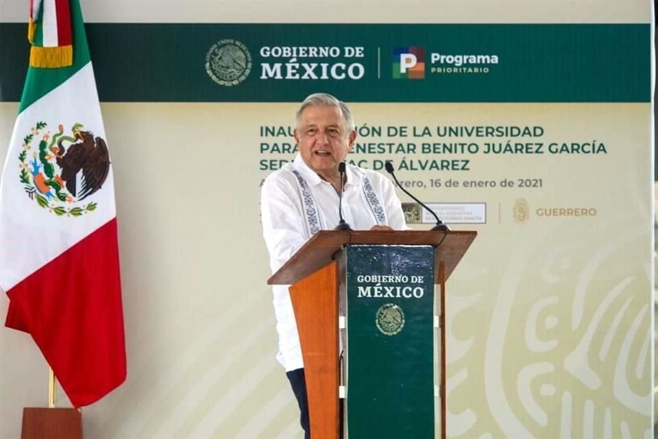 El Presidente inauguró una Universidad Para el Bienestar en Guerrero.