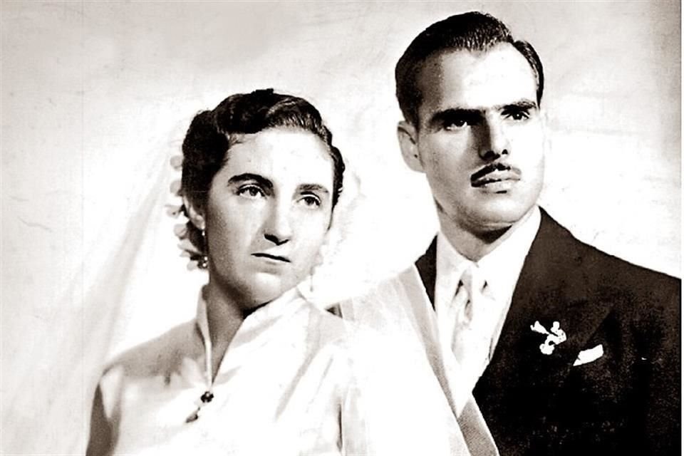 El día de su boda con Ignacio Landa Ábrego