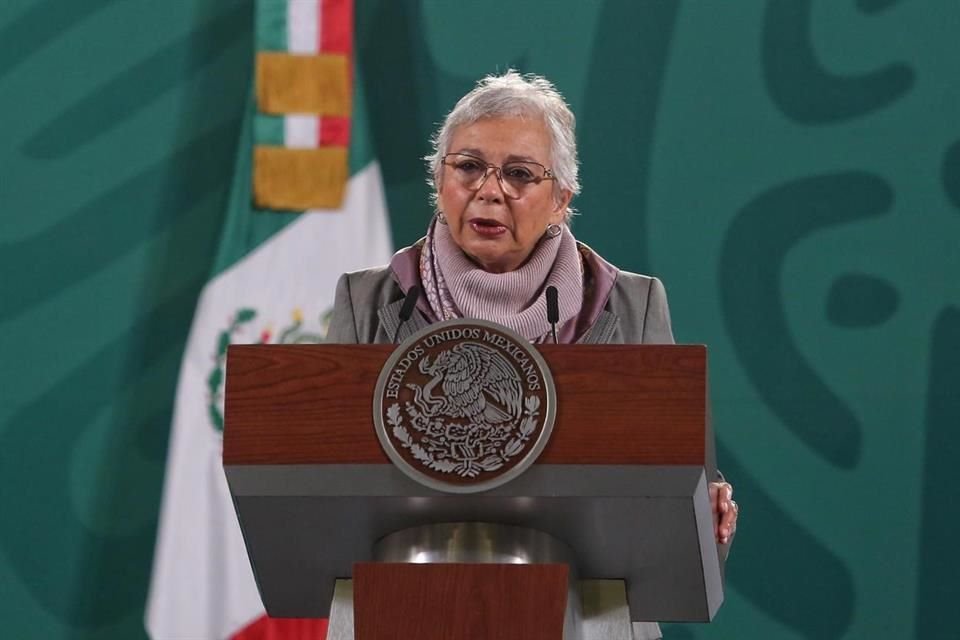 Olga Sánchez Cordero, Secretaria de Gobernación.