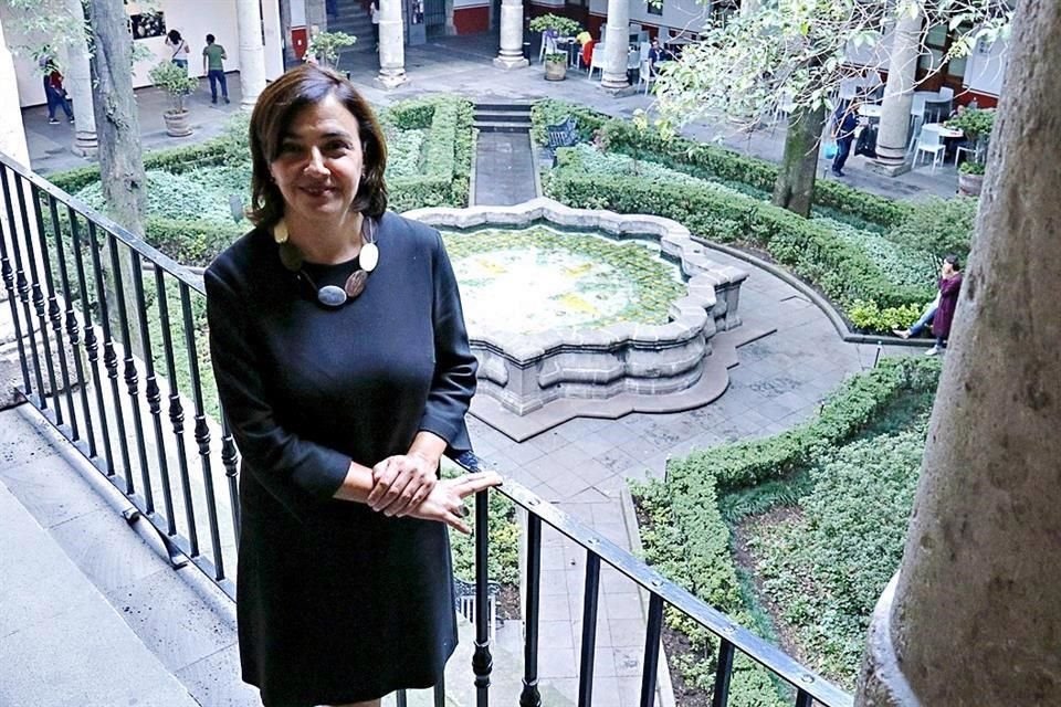 Alejandra de la Paz, directora del Museo Franz Mayer.