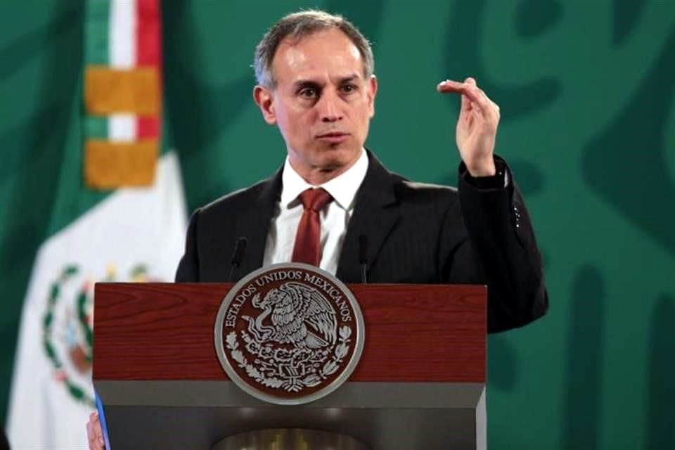 Subsecretario de Salud Hugo López-Gatell.