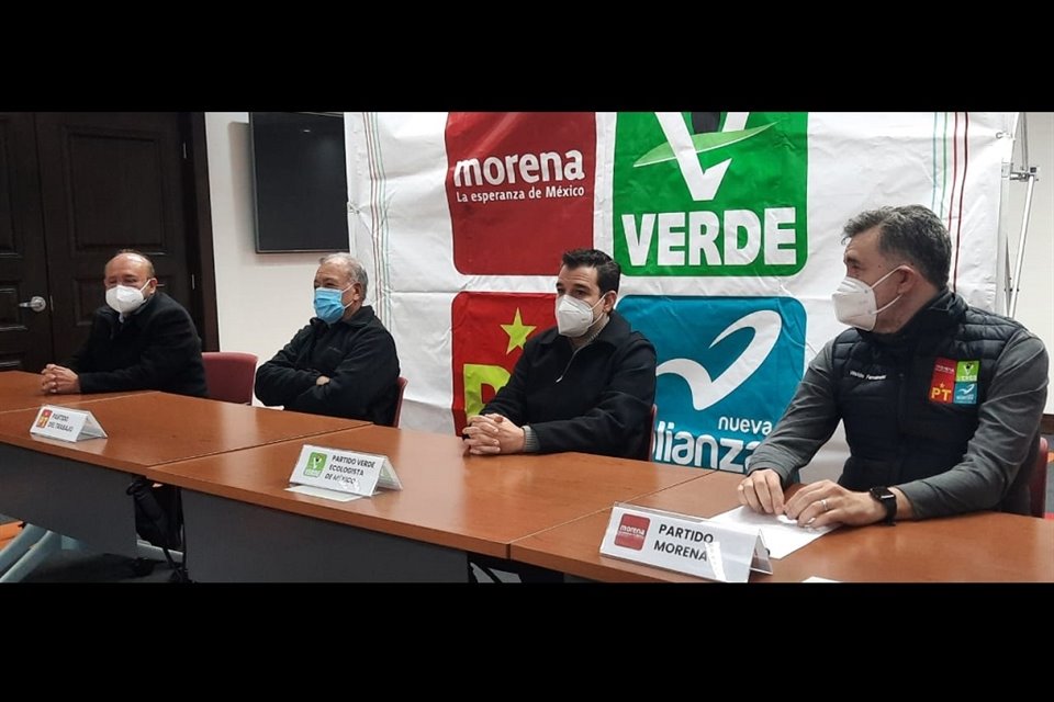 Los representantes de la coalición Juntos Haremos Historia en Nuevo León anunciaron al panista Víctor Fuentes como su candidato a la Alcaldía de Monterrey.