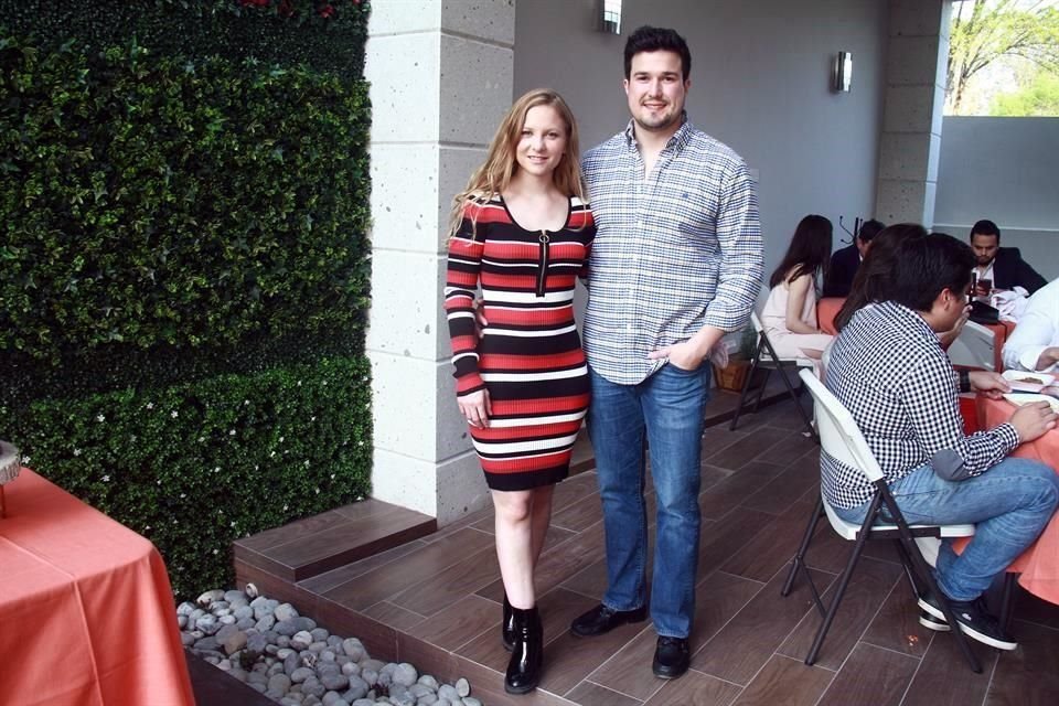 Norma Treviño y Diego Flores