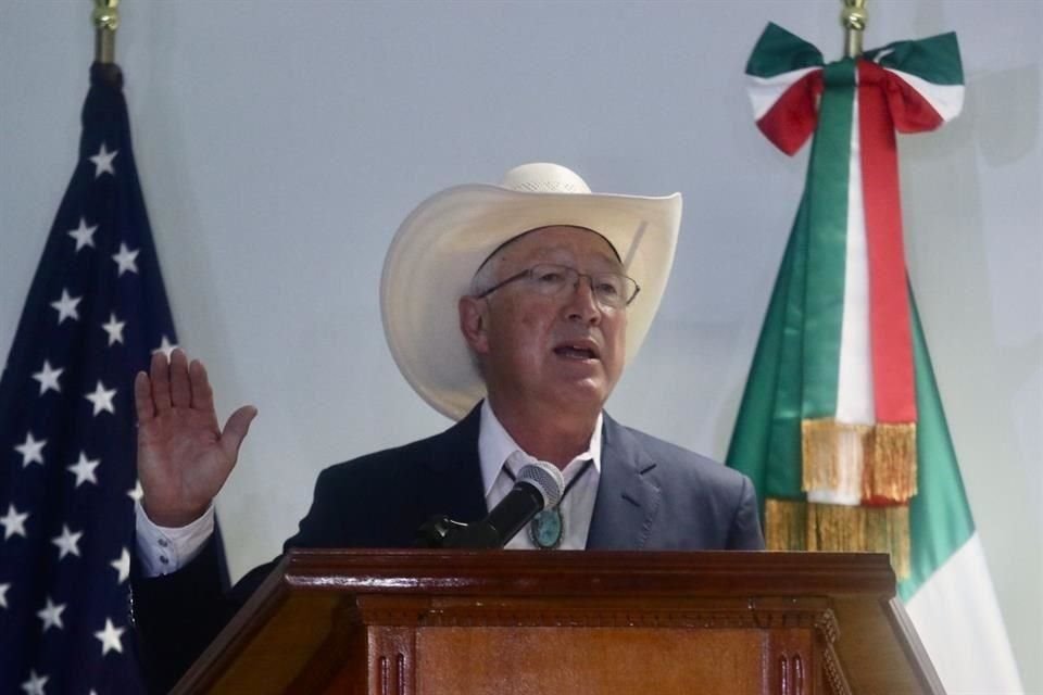 Ken Salazar, Embajador de Estados Unidos en México.