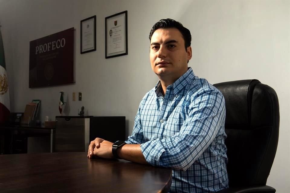 Sebastián Hernández Méndez, titular de Profeco ZMG.