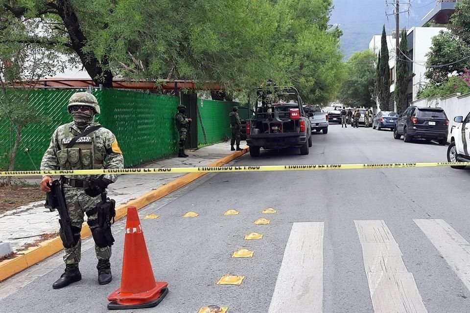 El operativo del cateo se dio tras ser autorizado por un Juez de Control y de Juicio Oral Penal del Estado.