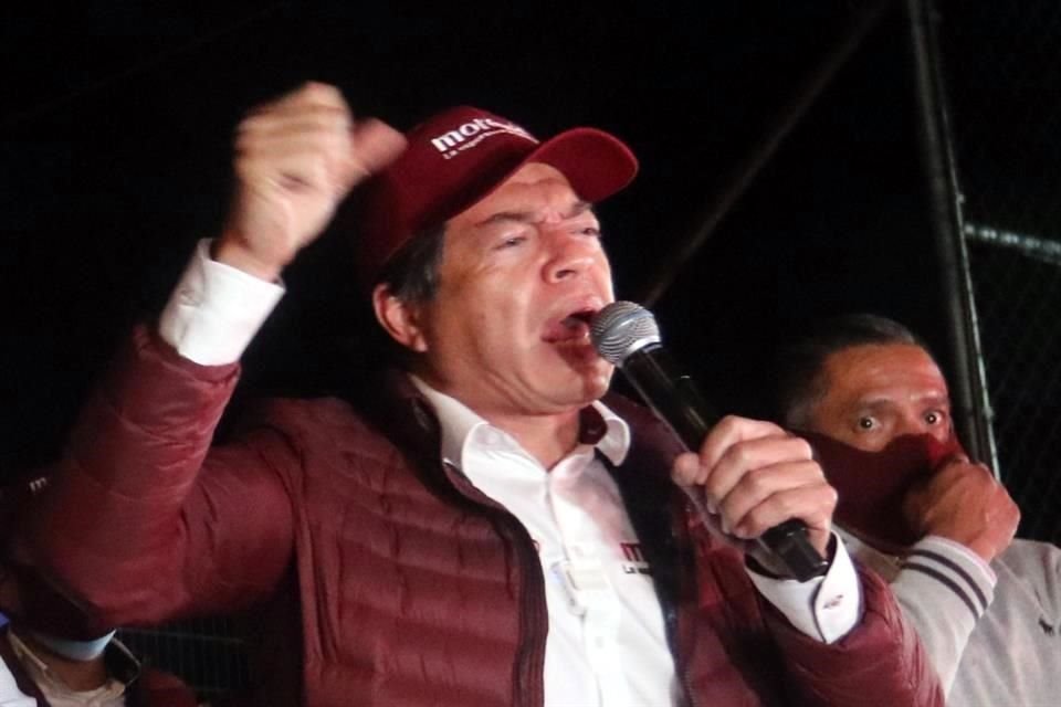Mario Delgado, líder de Morena.