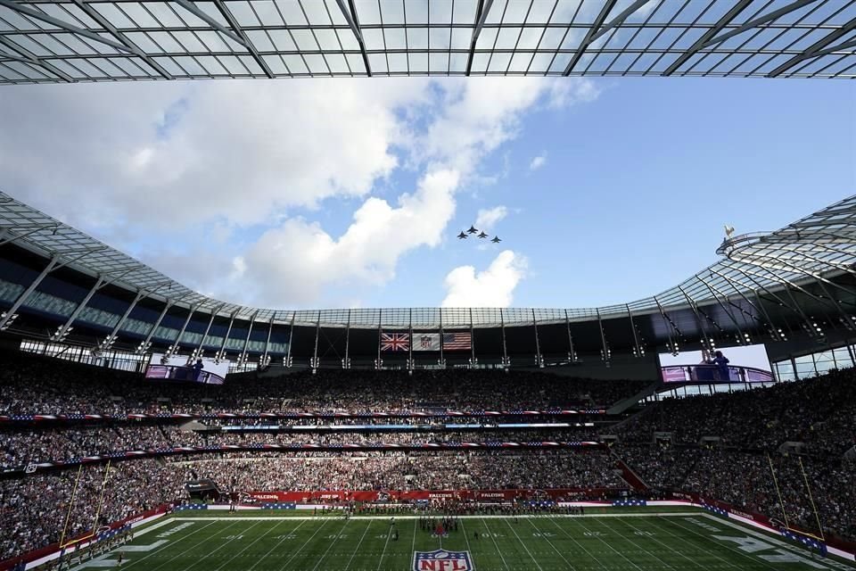La casa del Tottenham fue el escenario del encuentro de la Semana 5 de la NFL.