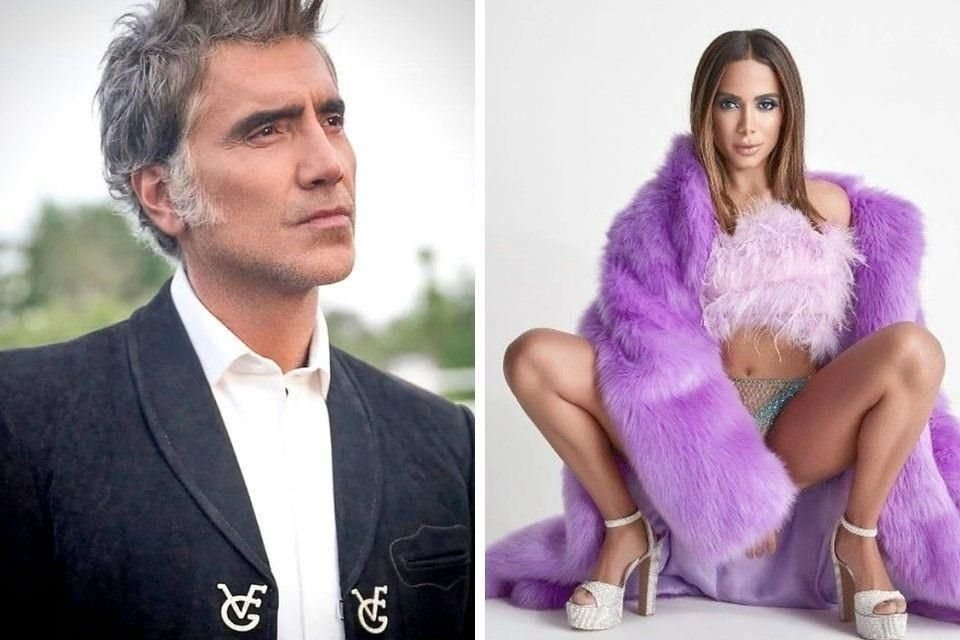 Alejandro Fernández y Anitta dieron positivo a la Covid-19, unas horas antes de su participación en los Latin American Music Awards.