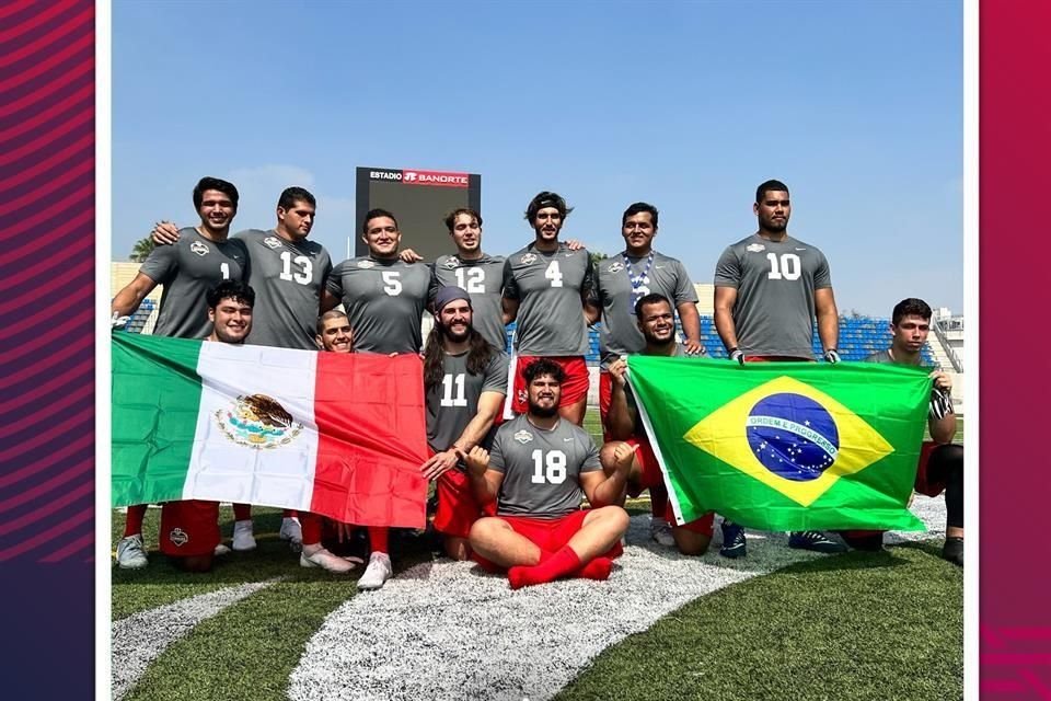 Diez jugadores mexicanos y tres brasileños estuvieron en el programa.