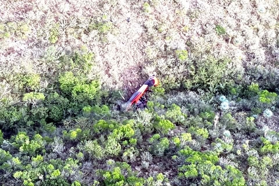 El avión, un Cubcrafters Carbon Cub con capacidad para 2 pasajeros, se estrelló en la Sierra de Mamulique, en Salinas Victoria.