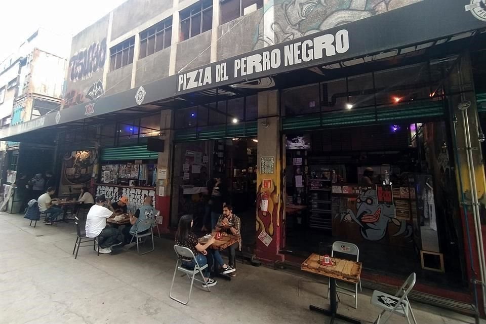 La pizzería nació hace una década.