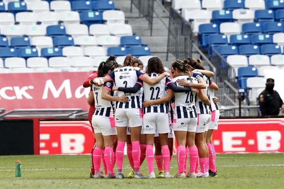 El cuadro femenil del Monterrey llegó al partido con 29 puntos, en cuarto lugar.