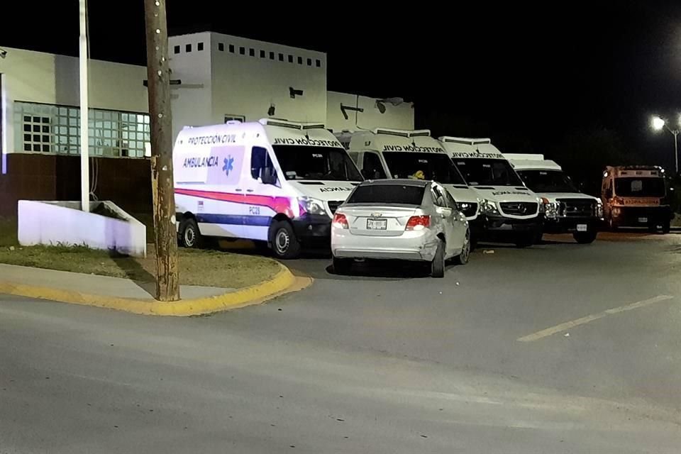 Las víctimas llegaron en su auto a las instalaciones de Protección Civil de ese municipio, donde se impactaron contra una ambulancia.