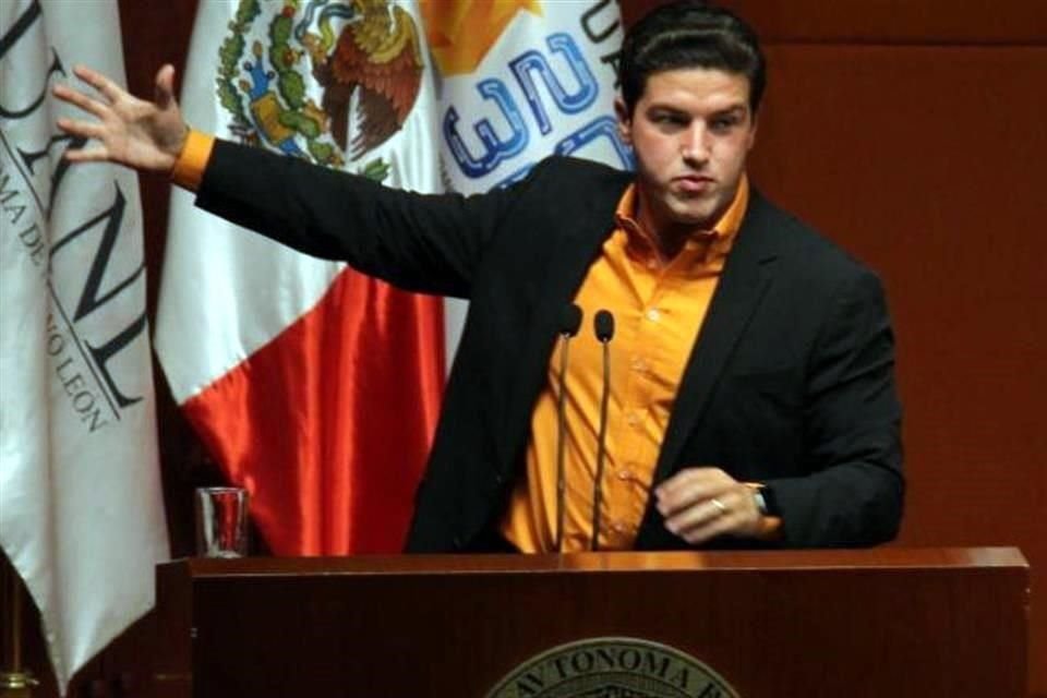 Samuel García, candidato de Movimiento Ciudadano a la Gubernatura.
