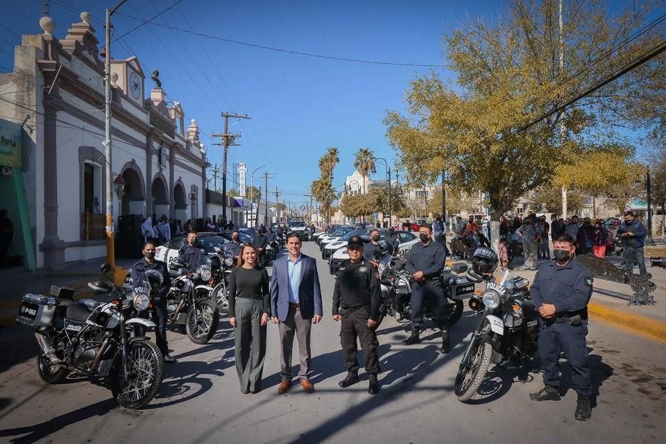 Invierte Alcalde Raúl Cantú en Seguridad Pública
