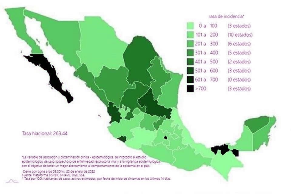 La Secretaría de Salud confirmó 49 mil 906 casos más de Covid_19 en México.