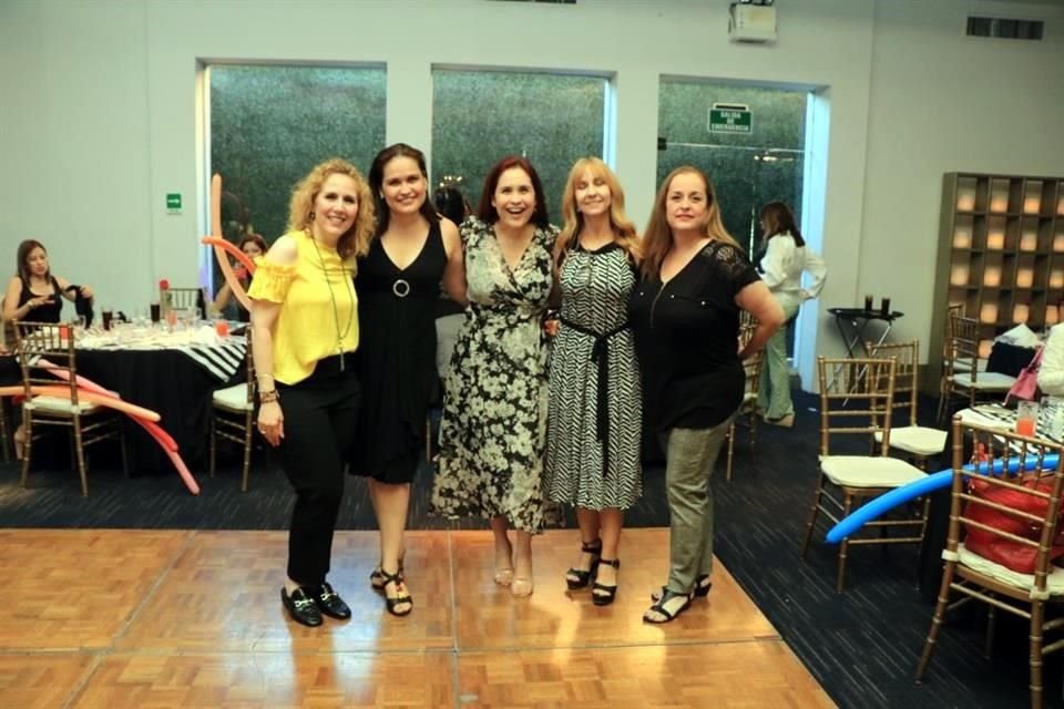 Malena Garza, Cynthia López, Gaby López, Fernanda de Chávez y Miriam González