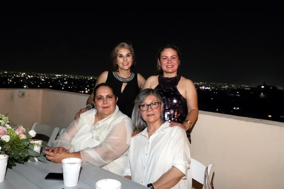 Claudia Ramírez, Liliana Guajardo, Norma Blanco e Isabel García