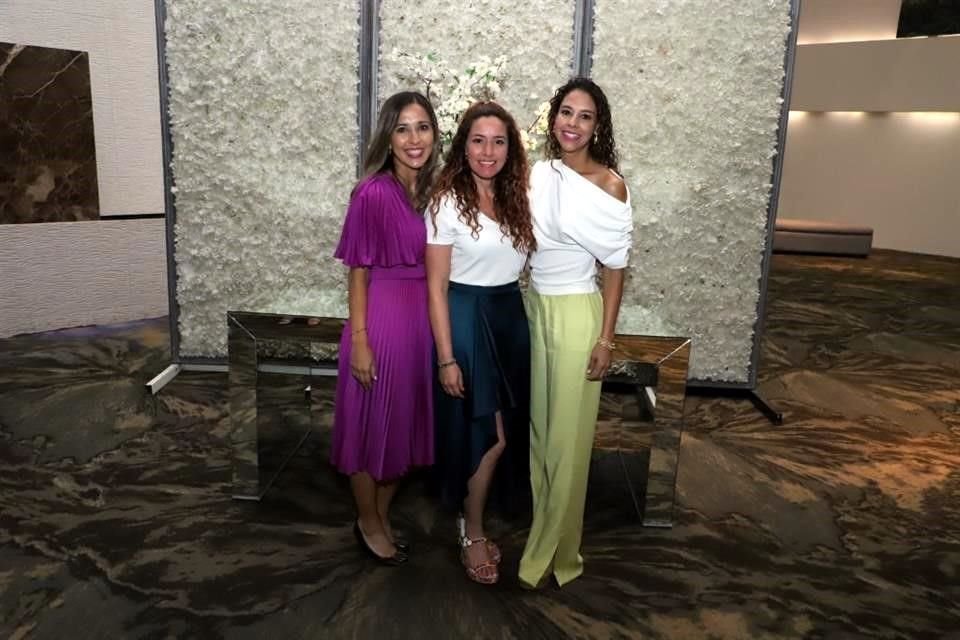 Jéssica Sepúlveda, Ana Lucía Garza y Mariana Gamboa