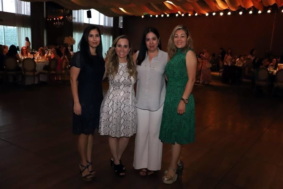 Martha Lozano, Claudia Guerra, Olga González e Irasema Verlanga