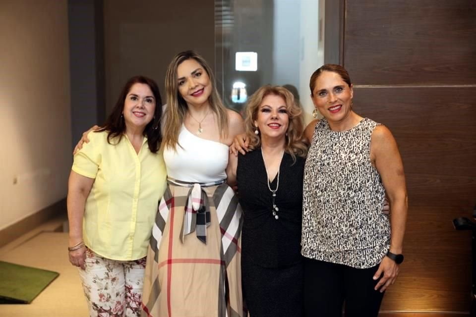 Rocío Negrete, Berenice Aceves, Cecilia Speer y Lucy Magaña