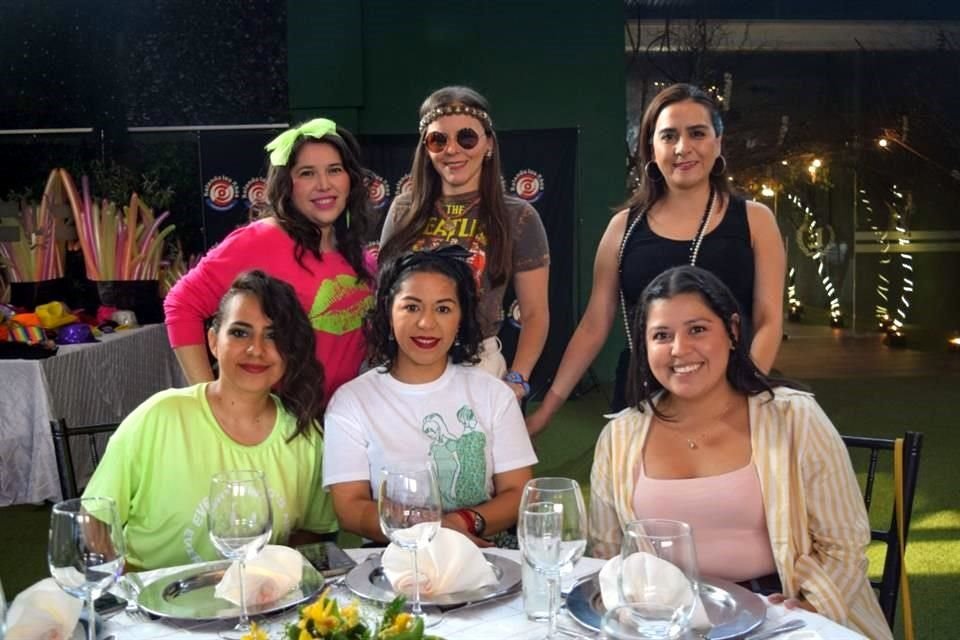 Nelda Hinojosa, Ana Gabriela Meza, Jessica Mier, Nydia Rocha, Guadalupe Rodríguez e Irasema Miriel Laguna