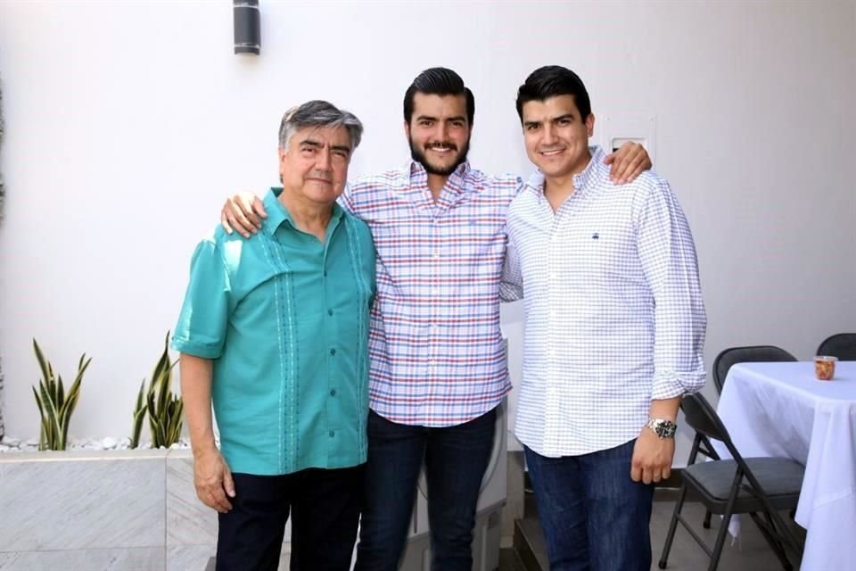 David Santoy Plowells, Andrés Santoy y David Santoy